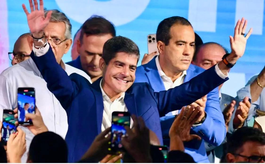 ACM Neto oficializa candidatura ao Governo da Bahia durante convenção em Salvador